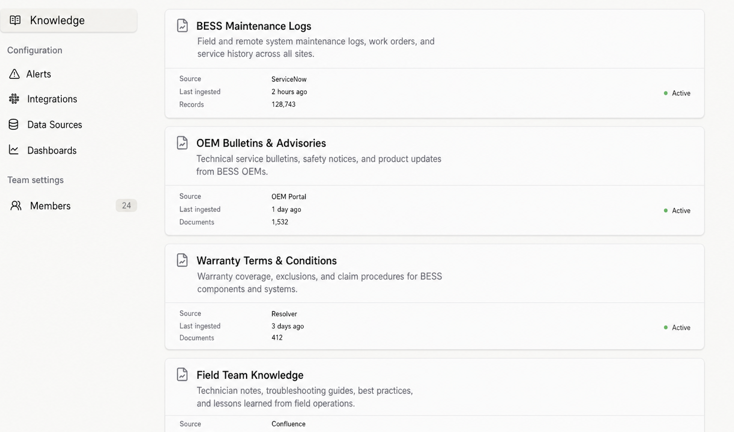 knowledge base ingestion